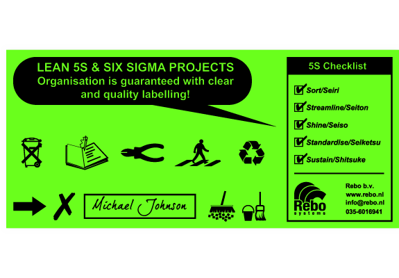 LEAN 5S -tarrat